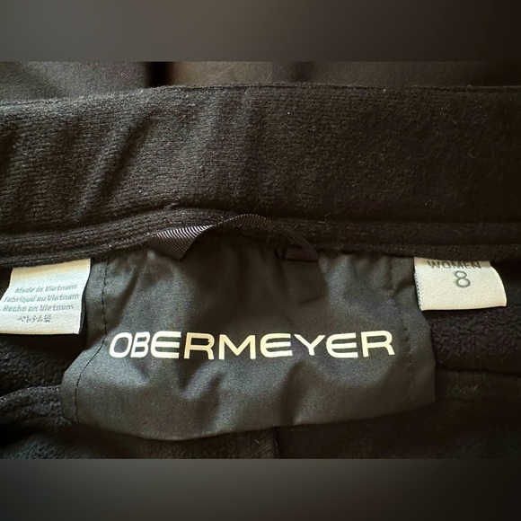 NWTs Obermeyer Women’s Hillary Stretch Soft Shell Ski Pant. Black. - Picture 9 of 15